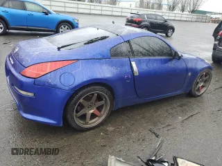 2004 Nissan 350Z Touring with VIN JN1AZ34E74T060432, listed as a Copart auction lot 45668685 with 92,913 mi miles and Salvage Title. Bid and sale history available at carsss.com. Image 3.