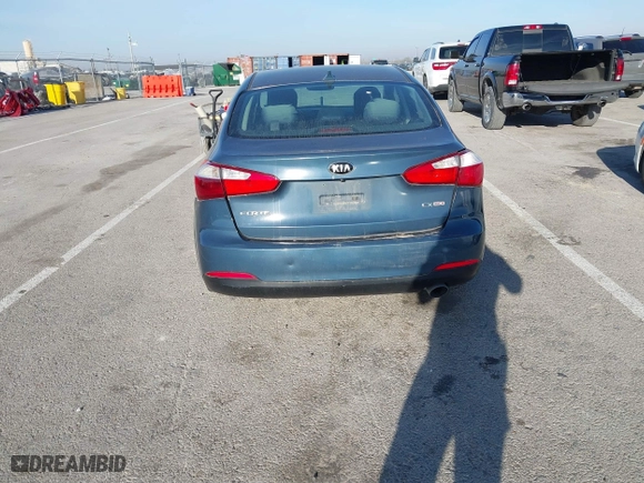 2016 Kia Forte EX with VIN KNAFZ4A84G5489699, listed as a IAAI auction lot 41848440 with 1 mi miles. Bid and sale history available at carsss.com. Image 16.