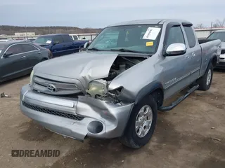 2006 Toyota Tundra SR5 with VIN 5TBRU34176S462165, listed as a IAAI auction lot 41694983 with 254,282 mi miles and . Bid and sale history available at DreamBid. Image 2.