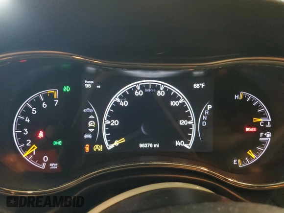2019 Jeep Grand Cherokee Limited with VIN 1C4RJEBG2KC689827, listed as a Copart auction lot 56872615 with 96,376 mi miles and Salvage title. Bid and sale history available at DreamBid. Image 9.