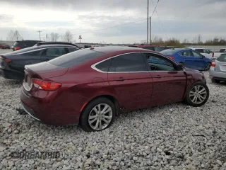 2016 Chrysler 200 Limited with VIN 1C3CCCAB3GN159568, listed as a Copart auction lot 53623595 with 159,513 mi miles and Clean Title. Bid and sale history available at carsss.com. Image 3.