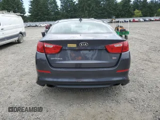 2015 Kia Optima LX with VIN KNAGM4A79F5631926, listed as a Copart auction lot 61419675 with Not provided miles and Salvage title. Bid and sale history available at DreamBid. Image 6.