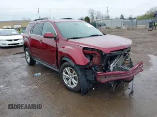 2017 Chevrolet Equinox LT with VIN 2GNFLFE39H6201199, listed as a IAAI auction lot 41961214 with 141,716 mi miles. Bid and sale history available at carsss.com. Image 1.