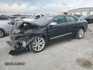 2017 Chevrolet Impala Premier with VIN 1G1145S31HU148491, listed as a Copart auction lot 53467765 with 94,976 mi miles and Salvage title. Bid and sale history available at DreamBid. Image 1.