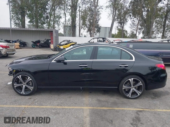 2024 Mercedes-Benz C 300 with VIN W1KAF4GBXRR199929, listed as a IAAI auction lot 41890900 with 4,381 mi miles and . Bid and sale history available at DreamBid. Image 15.
