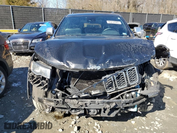 2017 Jeep Grand Cherokee Limited with VIN 1C4RJFBG9HC942611, listed as a Copart auction lot 45212905 with 116,356 mi miles and Salvage Title. Bid and sale history available at carsss.com. Image 5.