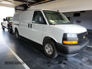 2021 Chevrolet Express Cargo with VIN 1GCWGAFP7M1312641, listed as a IAAI auction lot 42672824 with 78,836 mi miles and . Bid and sale history available at DreamBid. Image 16.