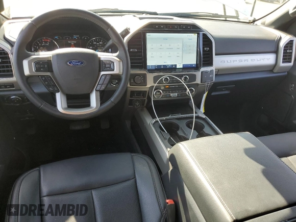 2022 Ford F-350 XL with VIN 1FT8W3BT2NEC89662, listed as a Copart auction lot 54242585 with 14,369 mi miles and Salvage title. Bid and sale history available at DreamBid. Image 8.