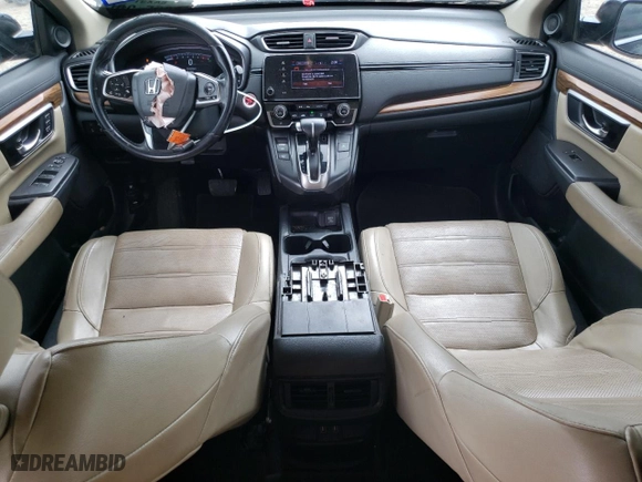 2017 Honda CR-V EX-L with VIN 7FARW1H85HE004777, listed as a Copart auction lot 54179075 with 231,375 mi miles and Salvage Title. Bid and sale history available at carsss.com. Image 8.