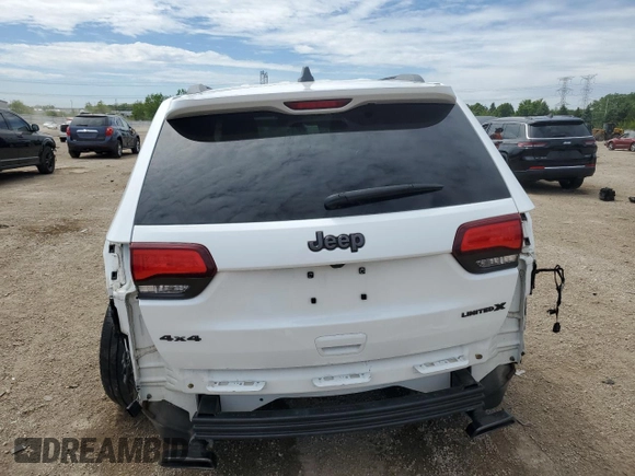2020 Jeep Grand Cherokee Limited X z VIN 1C4RJFBG0LC201787, wystawiony jako Copart lot #58029885 z przebiegiem 40 492 mil mil oraz Szkoda całkowita • Salvage title. Historia ofert i sprzedaży dostępna na DreamBid. Obrazek 6.