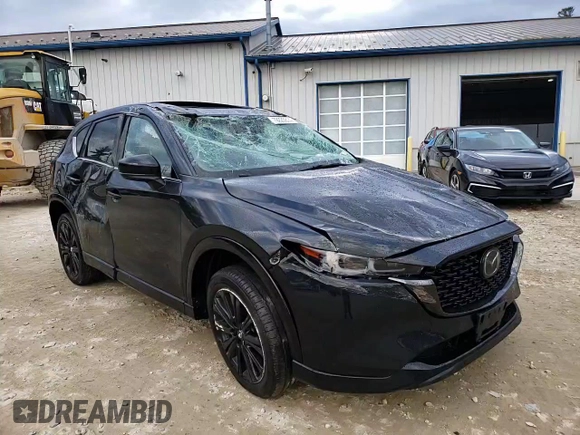 2022 Mazda CX-5 2.5 Turbo with VIN JM3KFBAY8N0648384, listed as a Copart auction lot 79225814 with 21,313 mi miles and Salvage Title. Bid and sale history available at carsss.com. Image 14.