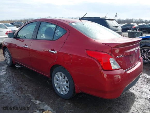 2015 Nissan Versa S Plus with VIN 3N1CN7AP8FL850105, listed as a IAAI auction lot 41616442 with 160,000 mi miles. Bid and sale history available at carsss.com. Image 3.