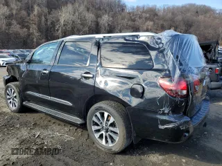 2019 Toyota Sequoia Limited with VIN 5TDJY5G18KS172799, listed as a Copart auction lot 47751605 with 29,122 mi miles and Salvage Title. Bid and sale history available at carsss.com. Image 2.