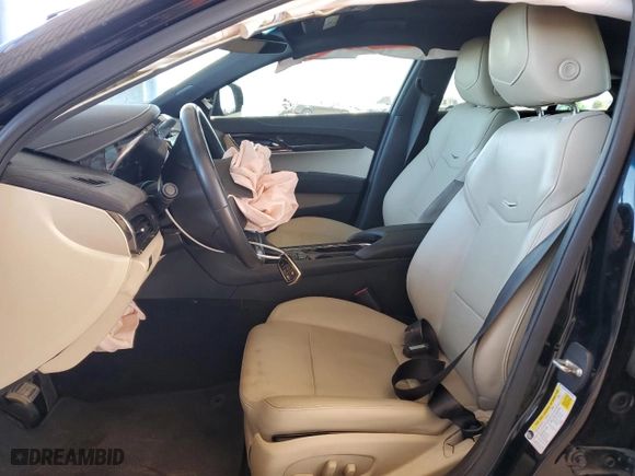 2017 Cadillac ATS Sedan Luxury RWD with VIN 1G6AB5RX4H0157525, listed as a Copart auction lot 84537984 with 85,942 mi miles and Salvage Title. Bid and sale history available at carsss.com. Image 7.