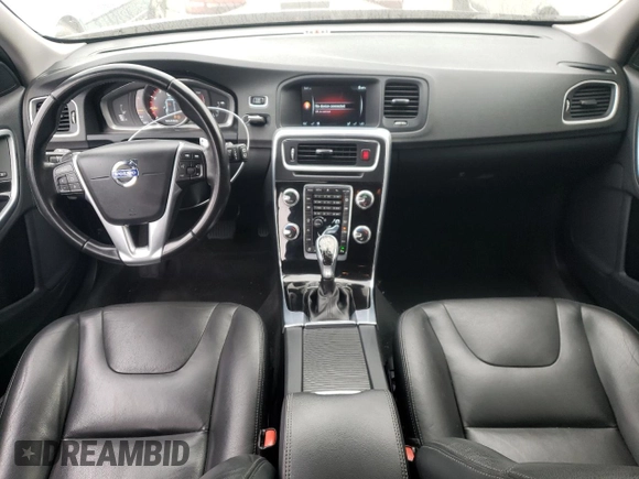 2015 Volvo V60 T5 Drive-E Premier with VIN YV140MEKXF1259241, listed as a Copart auction lot 66890004 with 117,600 mi miles and Salvage Title. Bid and sale history available at carsss.com. Image 8.