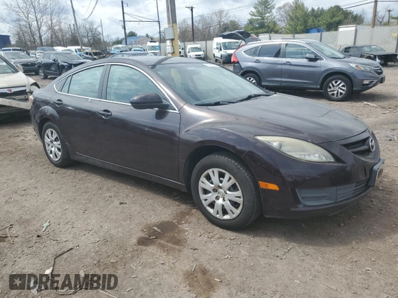 2010 Mazda 6 i Sport with VIN 1YVHZ8BH3A5M04936, listed as a Copart auction lot 51082235 with 117,823 mi miles and Salvage Title. Bid and sale history available at carsss.com. Image 4.