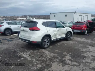 2017 Nissan Rogue SV with VIN 5N1AT2MV1HC830652, listed as a IAAI auction lot 41716845 with 126,599 mi miles. Bid and sale history available at carsss.com. Image 4.