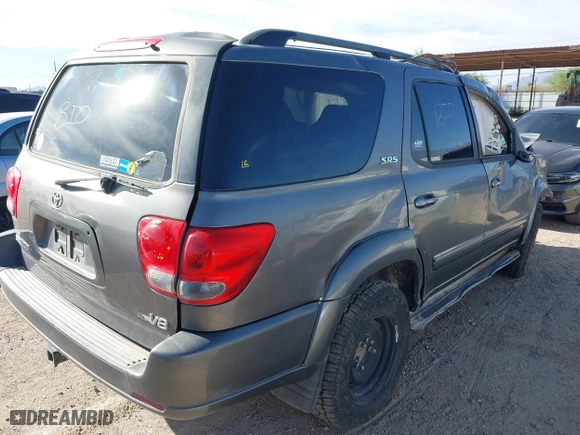 2006 Toyota Sequoia SR5 with VIN 5TDZT34A16S275045, listed as a IAAI auction lot 41761960 with 1 mi miles. Bid and sale history available at carsss.com. Image 4.