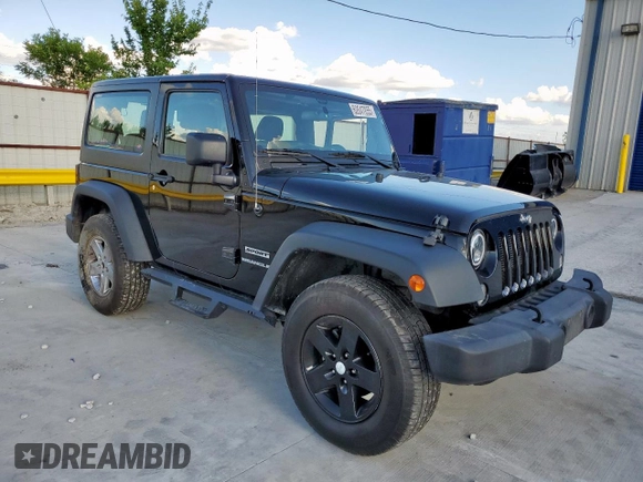 2015 Jeep Wrangler Freedom Edition with VIN 1C4AJWAG8FL541675, listed as a Copart auction lot 62647855 with 53,915 mi miles and Salvage title. Bid and sale history available at DreamBid. Image 4.
