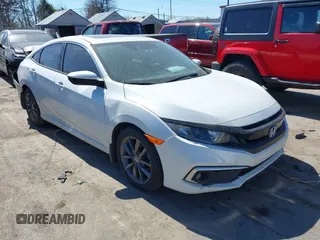 2019 Honda Civic EX-L z VIN 19XFC1F79KE001976, wystawiony jako IAAI lot #41853102 z przebiegiem 81 699 mil mil oraz . Historia ofert i sprzedaży dostępna na DreamBid. Obrazek 1.