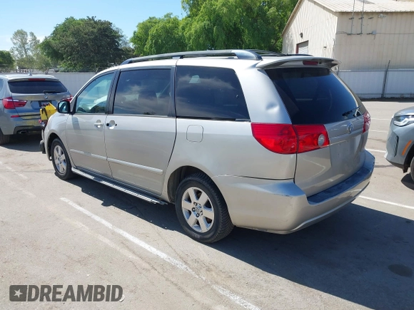 2006 Toyota Sienna CE with VIN 5TDZA23CX6S585116, listed as a IAAI auction lot 42024528 with 244,067 mi miles. Bid and sale history available at carsss.com. Image 3.