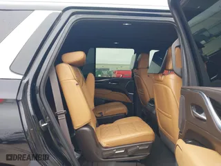 2023 Cadillac Escalade 4WD Premium Luxury with VIN 1GYS4BKL8PR156447, listed as a IAAI auction lot 40232356 with 44,065 mi miles. Bid and sale history available at carsss.com. Image 8.