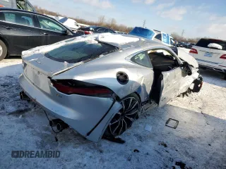 2021 Jaguar F-Type R with VIN SAJD51FE0MCK73716, listed as a Copart auction lot 89071665 with Not Provided miles and Clean Title. Bid and sale history available at DreamBid. Image 3.
