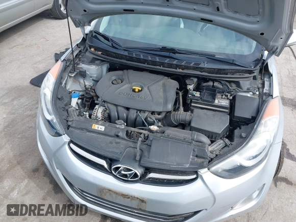 2013 Hyundai Elantra Limited with VIN 5NPDH4AE2DH191473, listed as a IAAI auction lot 41856481 with 54,705 mi miles and . Bid and sale history available at DreamBid. Image 10.