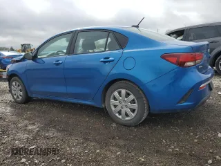 2022 Kia Rio S with VIN 3KPA24AD5NE431360, listed as a Copart auction lot 52287245 with 81,019 mi miles and Salvage Title. Bid and sale history available at carsss.com. Image 2.