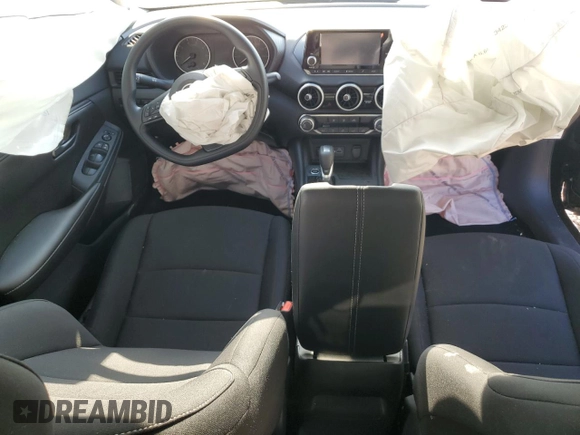 2024 Nissan Sentra S with VIN 3N1AB8BV8RY323353, listed as a Copart auction lot 72601364 with 711 mi miles and Salvage title. Bid and sale history available at DreamBid. Image 8.