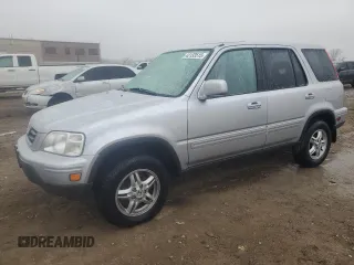 2001 Honda CR-V SE with VIN JHLRD18791S008299, listed as a Copart auction lot 42133515 with 62,716 mi miles and Salvage Title. Bid and sale history available at carsss.com. Image 1.