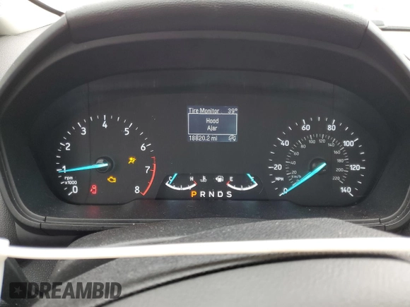 2021 Ford EcoSport S with VIN MAJ3S2FE6MC422838, listed as a Copart auction lot 43875045 with 18,820 mi miles and Salvage Title. Bid and sale history available at DreamBid. Image 9.