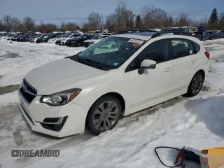 2016 Subaru Impreza Special Sports Premium с VIN JF1GPAS67G8208492, выставлен на аукционе Copart как лот 46257225 с пробегом 113 891 миль миль и Списание • Salvage title. История ставок и продаж доступна на DreamBid. Изображение 1.
