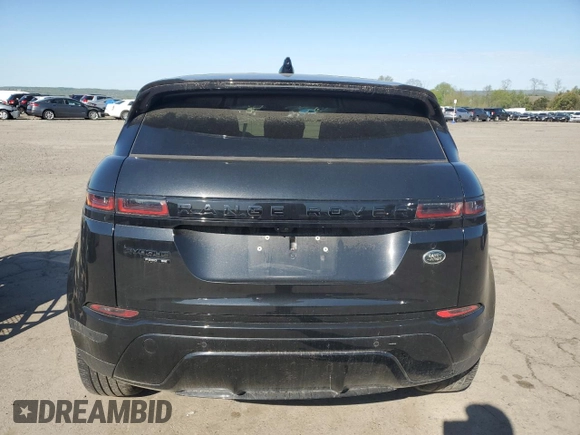 2020 Land Rover Range Rover Evoque SE with VIN SALZP2FX5LH024683, listed as a Copart auction lot 54866055 with 87,164 mi miles and Clean Title. Bid and sale history available at carsss.com. Image 6.