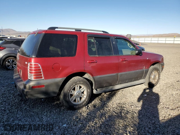 2003 Mercury Mountaineer Convenience z VIN 4M2ZU86K73UJ22221, wystawiony jako Copart lot #46578055 z przebiegiem 156 930 mil mil oraz Szkody całkowita. Historia ofert i sprzedaży dostępna na DreamBid. Obrazek 3.