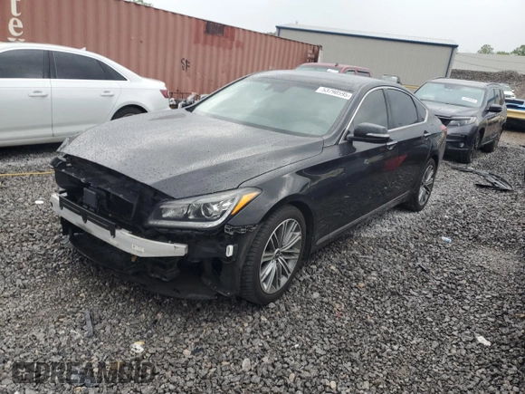 2018 Genesis G80 3.8L z VIN KMHGN4JEXJU281179, wystawiony jako Copart lot #53790595 z przebiegiem 119 767 mil mil oraz Szkody całkowita. Historia ofert i sprzedaży dostępna na DreamBid. Obrazek 1.