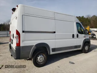 2017 Ram ProMaster Cargo with VIN 3C6TRVBG9HE532657, listed as a Copart auction lot 43176645 with 170,022 mi miles and Clean Title. Bid and sale history available at DreamBid. Image 3.