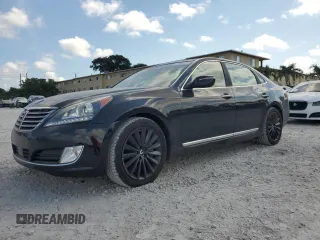 2016 Hyundai Equus Ultimate with VIN KMHGH4JH9GU105749, listed as a Copart auction lot 43929775 with 78,305 mi miles and Clean Title. Bid and sale history available at DreamBid. Image 1.