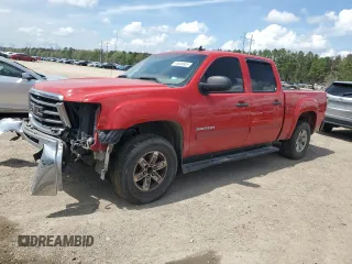 2012 GMC Sierra 1500 SLE with VIN 3GTP1VE02CG186965, listed as a Copart auction lot 49828905 with 208,957 mi miles and Salvage title. Bid and sale history available at DreamBid. Image 1.