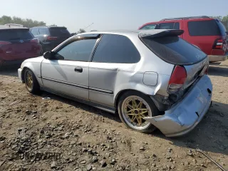 1996 Honda Civic CX with VIN 2HGEJ632XTH118948, listed as a Copart auction lot 67558074 with 172,034 mi miles and Salvage Title. Bid and sale history available at carsss.com. Image 2.