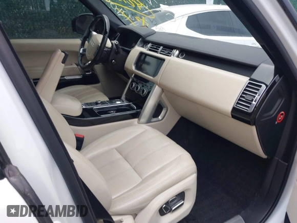 2015 Land Rover Range Rover Supercharged z VIN SALGS2TF3FA240711, wystawiony jako IAAI lot #42769373 z przebiegiem 139 862 mil mil oraz . Historia ofert i sprzedaży dostępna na DreamBid. Obrazek 5.