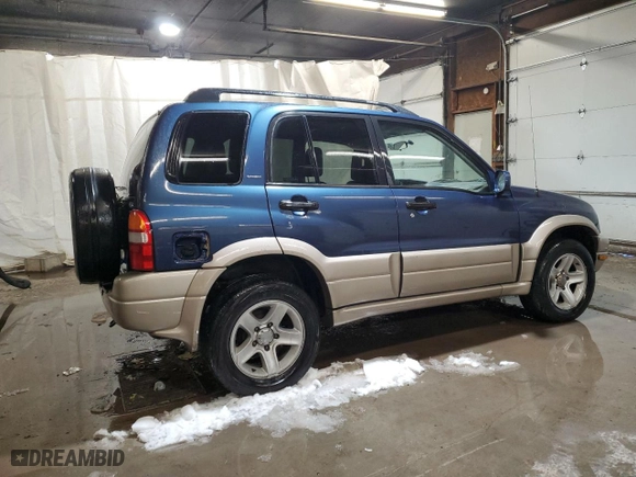 2002 Suzuki Grand Vitara JLX with VIN JS3TD62V524160739, listed as a Copart auction lot 88416995 with 98,820 mi miles and Salvage Title. Bid and sale history available at carsss.com. Image 3.