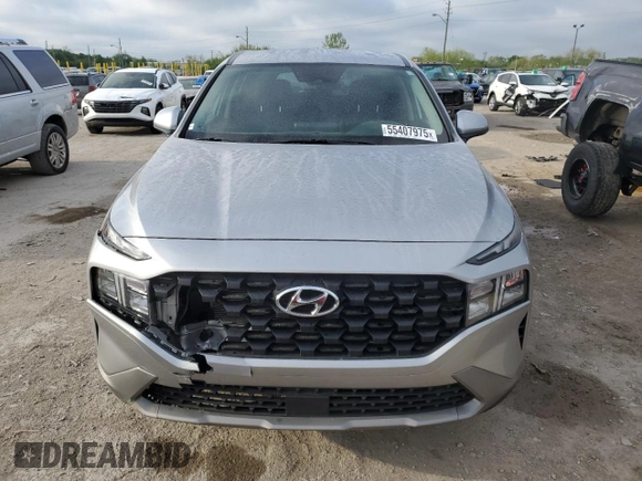 2023 Hyundai Santa Fe SE with VIN 5NMS1DAJ7PH637935, listed as a Copart auction lot 55407975 with 43,492 mi miles and Salvage title. Bid and sale history available at DreamBid. Image 5.