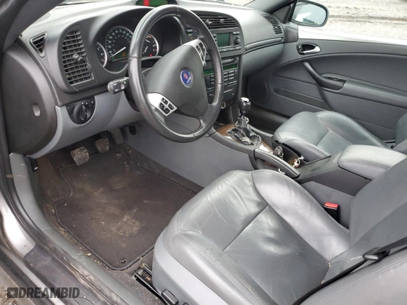 2006 Saab 9-3 with VIN YS3FD75Y666007748, listed as a Copart auction lot 85782294 with NaN miles and Salvage Title. Bid and sale history available at carsss.com. Image 8.