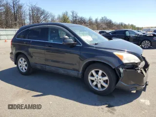 2007 Honda CR-V EX-L with VIN JHLRE48757C008463, listed as a Copart auction lot 53600195 with 128,197 mi miles and Salvage Title. Bid and sale history available at carsss.com. Image 4.
