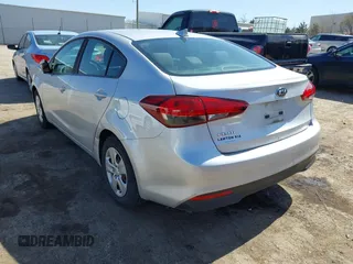 2018 Kia Forte LX with VIN 3KPFL4A7XJE232179, listed as a IAAI auction lot 41772608 with 93,021 mi miles. Bid and sale history available at carsss.com. Image 3.