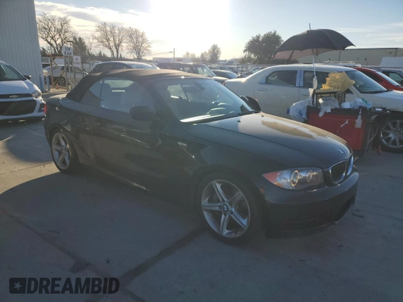 2011 BMW 1 Series 135i with VIN WBAUN7C51BVM25278, listed as a Copart auction lot 88473675 with 120,244 mi miles and Salvage title. Bid and sale history available at DreamBid. Image 4.