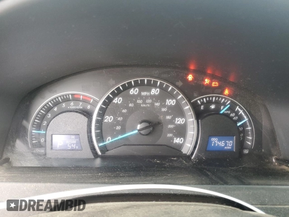 2013 Toyota Camry L with VIN 4T1BF1FK5DU280501, listed as a Copart auction lot 50362575 with 174,670 mi miles and Salvage Title. Bid and sale history available at carsss.com. Image 9.