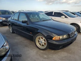 1998 BMW 5 Series 540iA with VIN WBADE6320WBW59550, listed as a Copart auction lot 80756644 with 0 mi miles and Salvage Title. Bid and sale history available at carsss.com. Image 4.