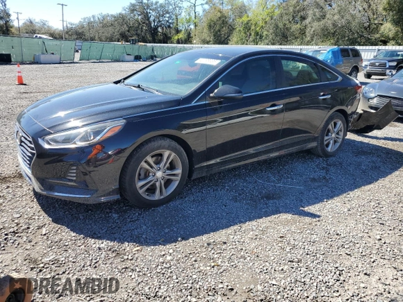 2018 Hyundai Sonata Limited with VIN 5NPE34AF3JH636746, listed as a Copart auction lot 45393335 with 88,462 mi miles and Salvage Title. Bid and sale history available at DreamBid. Image 1.